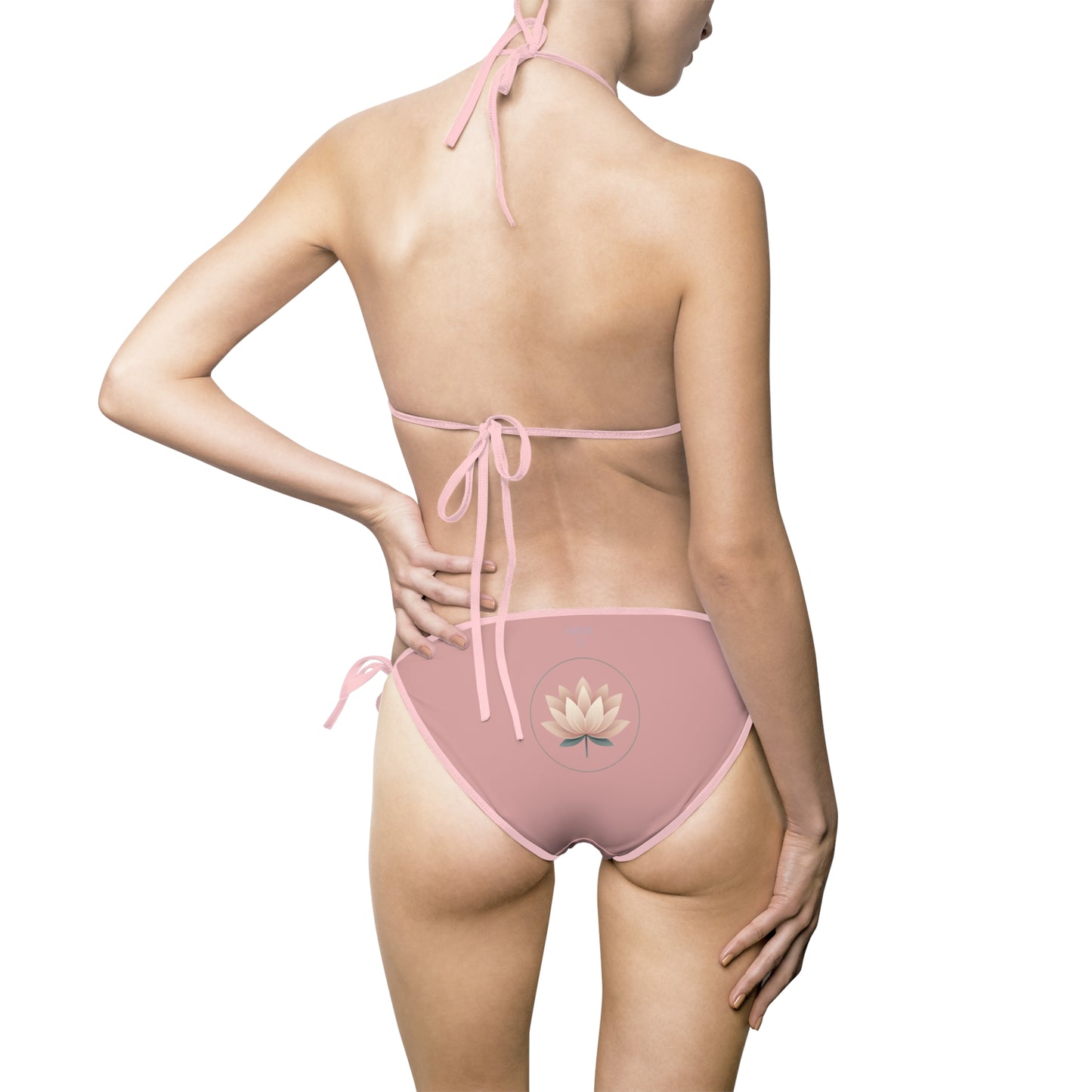 Bikini Swimsuit - HANA Collection with Loto Flower Design